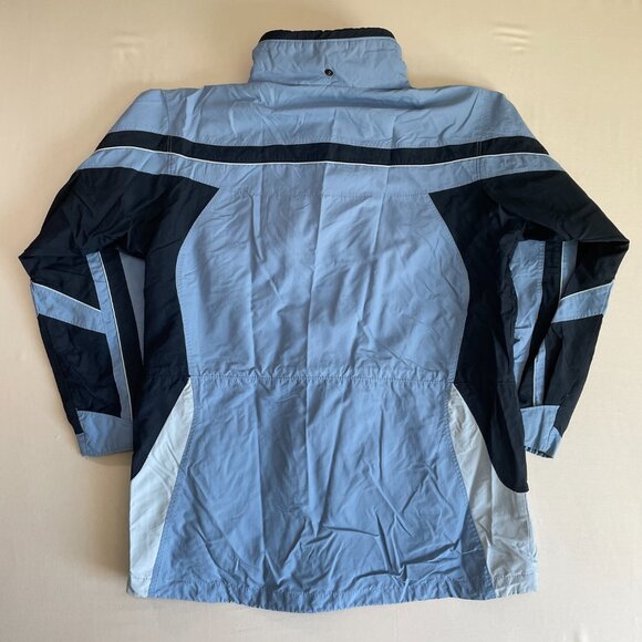 VINTAGE Columbia Challenge Series Jacket Womens L | Blue/Gray Shell - Picture 2 of 7
